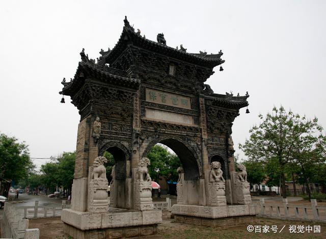 牌坊竟是这样分类的?