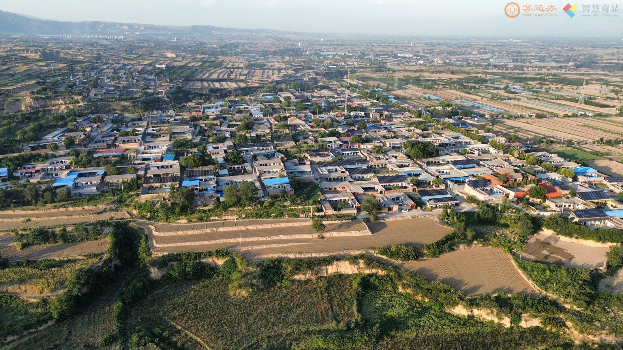 山西临汾尧都区亢村的老建筑与风景